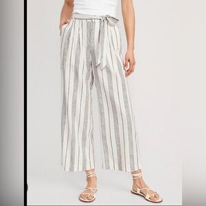 Old Navy Striped Wide Leg Pants